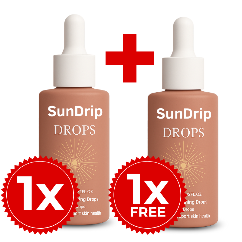 SunDrip™ | Drinkable Self-Tanning Drops with Watermelon Flavor