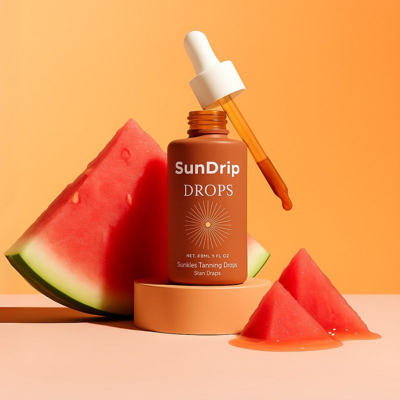 SunDrip™ | Drinkable Self-Tanning Drops for Glow Up Routine