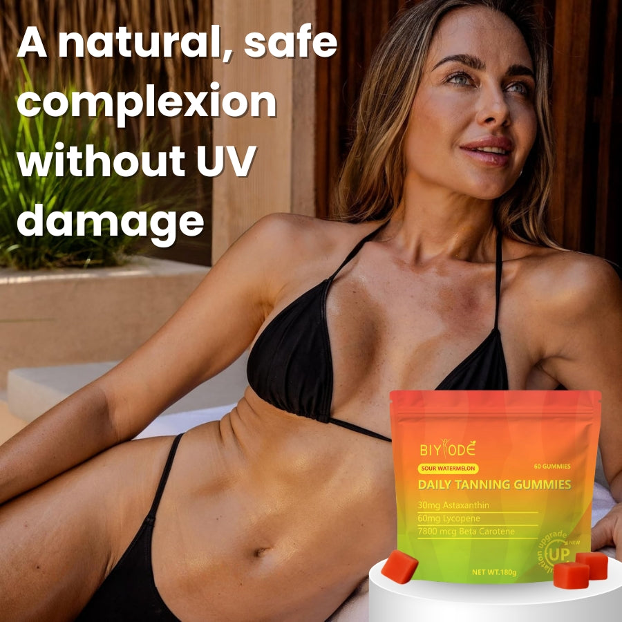 Tanning Gummies | Your daily supplement for a golden glow