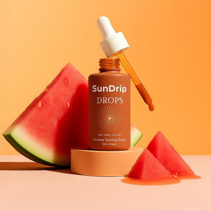 SunDrip™ | Drinkable Self-Tanning Drops for Glow Up Routine