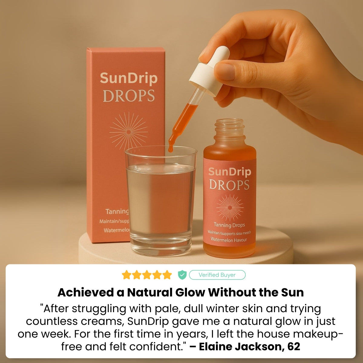 SunDrip™ | Sunless Self-Tanning Drops