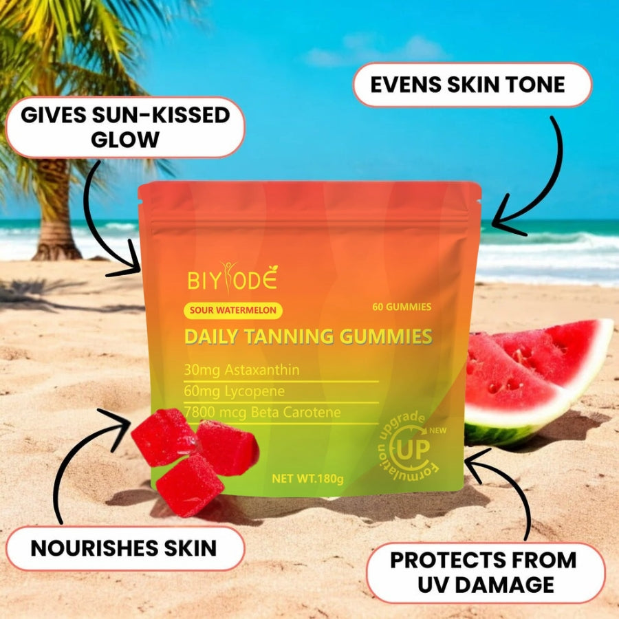 Tanning Gummies | Your daily supplement for a golden glow