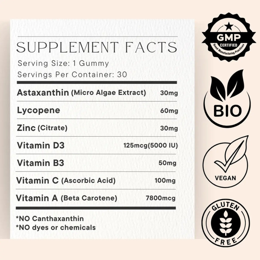 Tanning Gummies | Your daily supplement for a golden glow